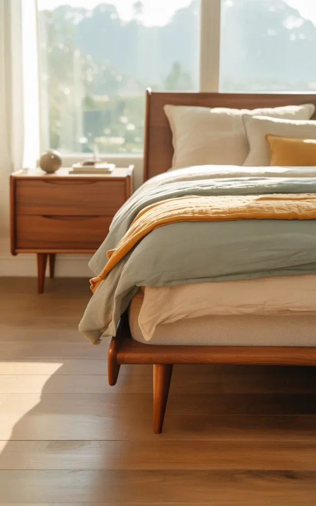Choose furniture with exposed legs to create openness