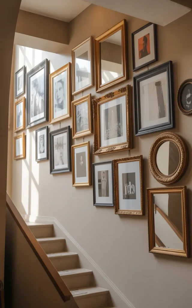 Combine Mirrors and Photos for Depth 