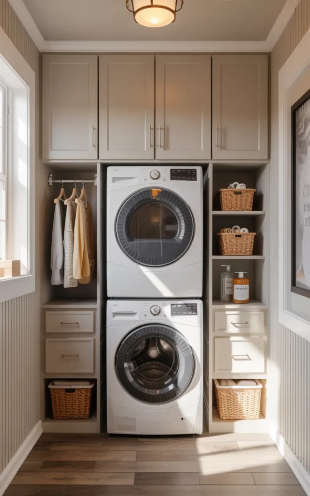 Convert an Unused Closet Into a Dedicated Laundry Nook