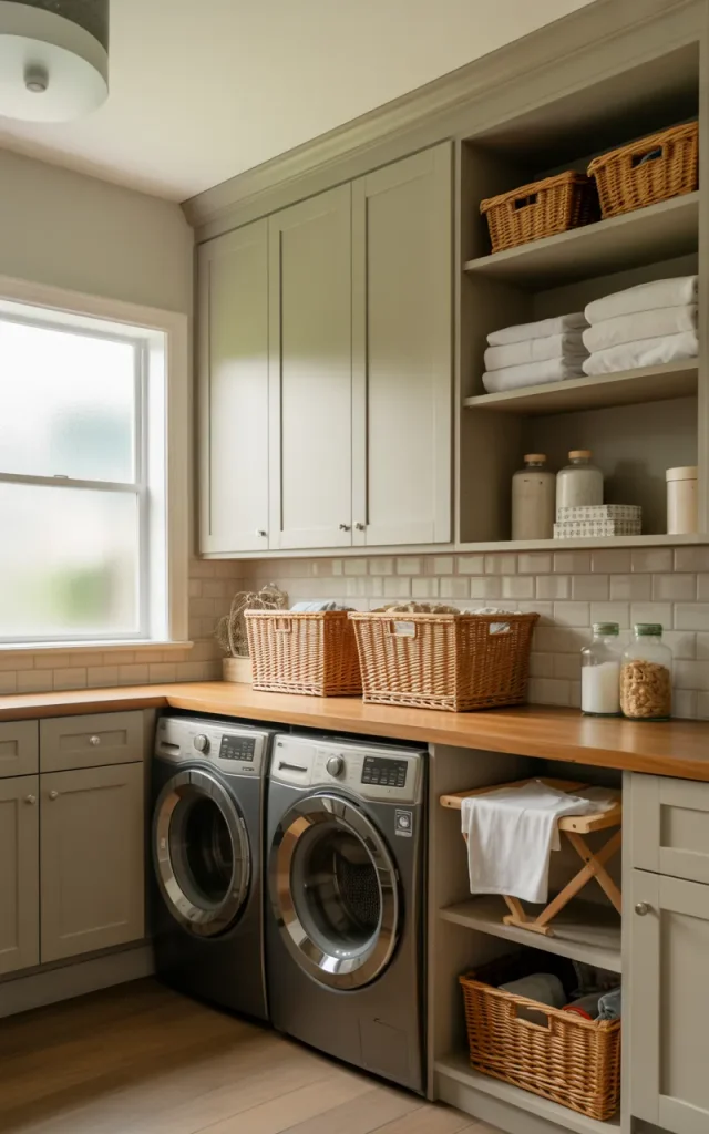 Create Zones for Sorting, Washing, and Folding