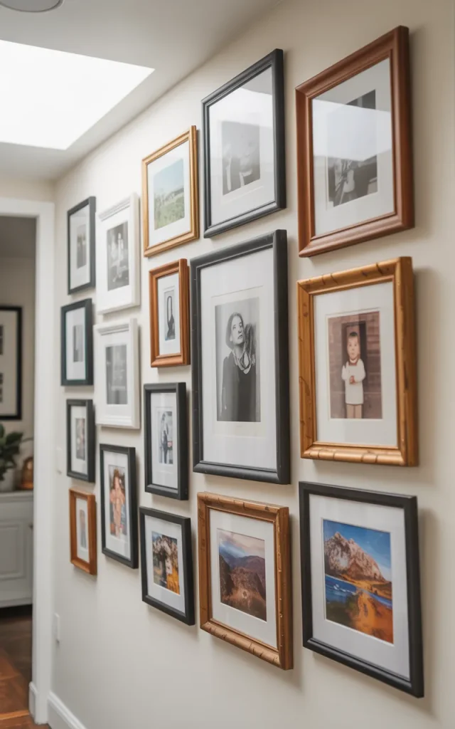 Create a Gallery Wall of Personal Photos