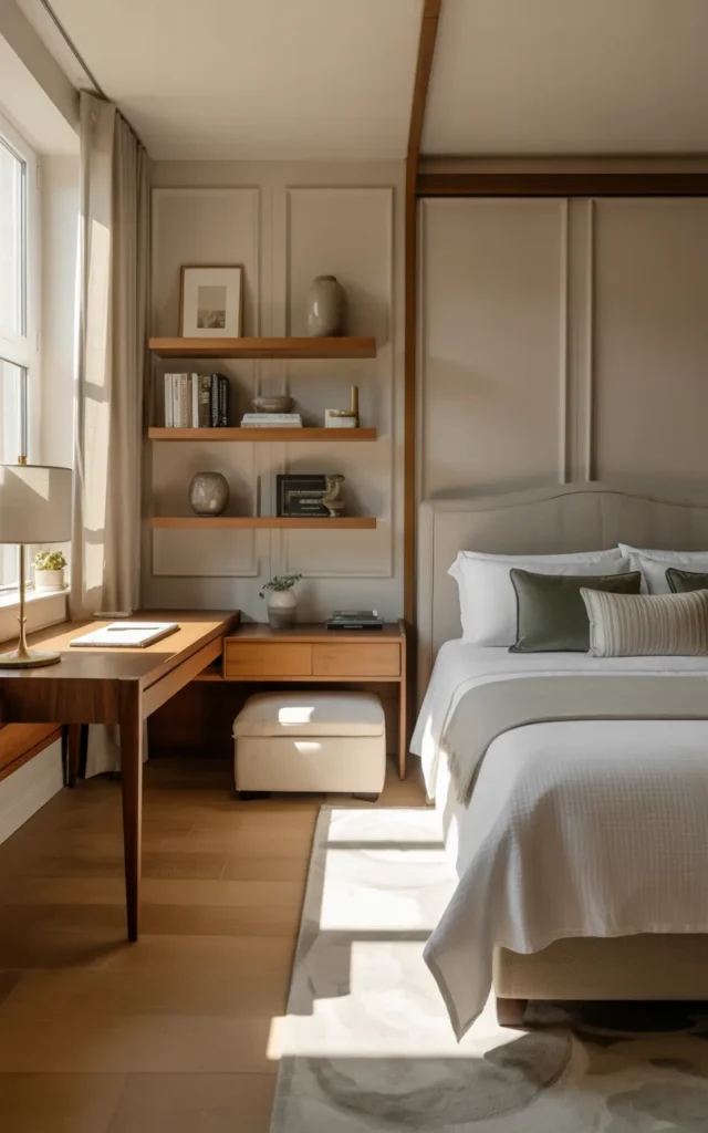 Create a dual-purpose guest room office