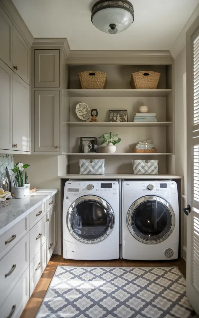Frame the Space With Coordinated Cabinetry