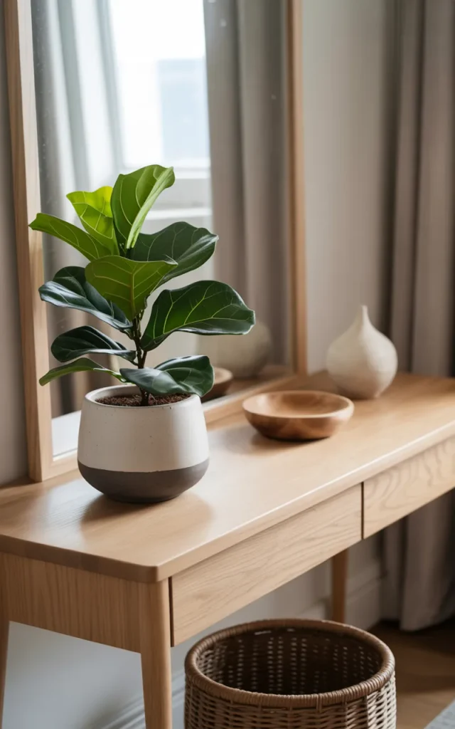 Incorporate a Small Indoor Plant