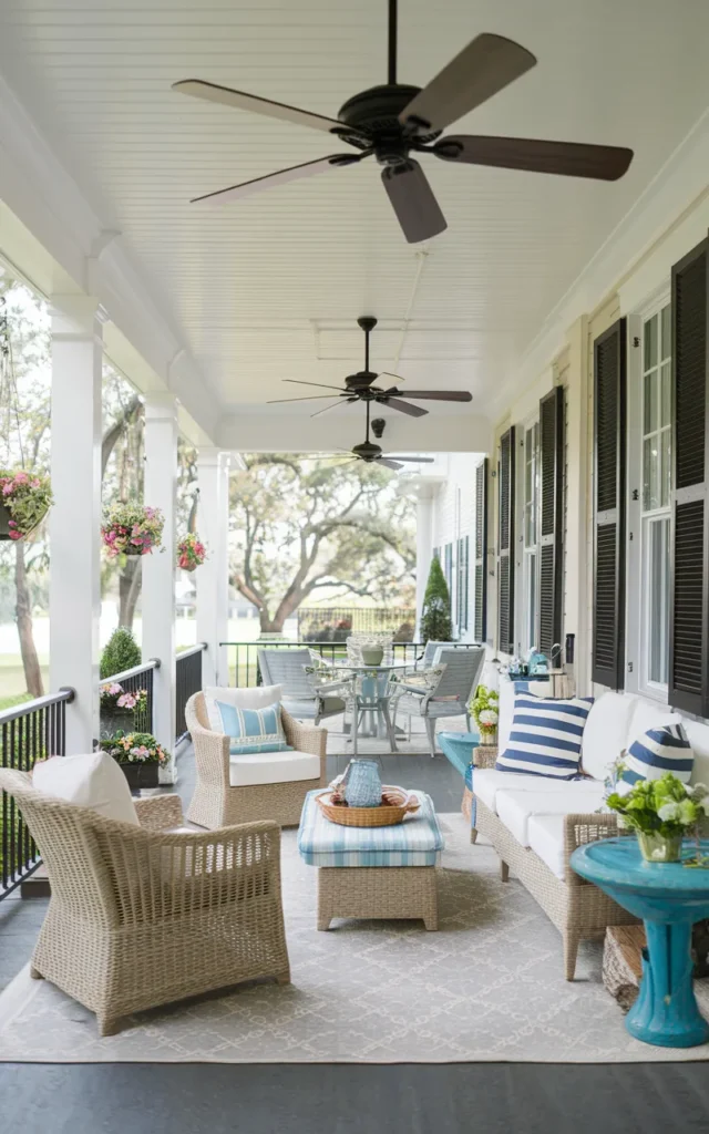 Install Outdoor Ceiling Fans for Comfort