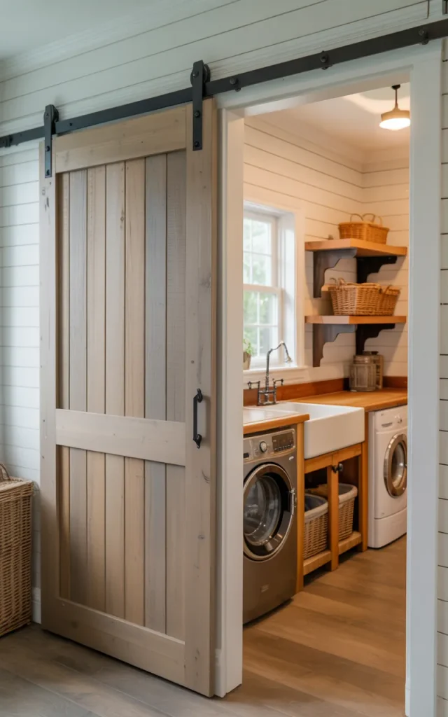 Install Sliding Barn Doors for Character and Function