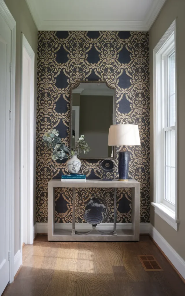 Install Wallpaper on a Single Accent Wall