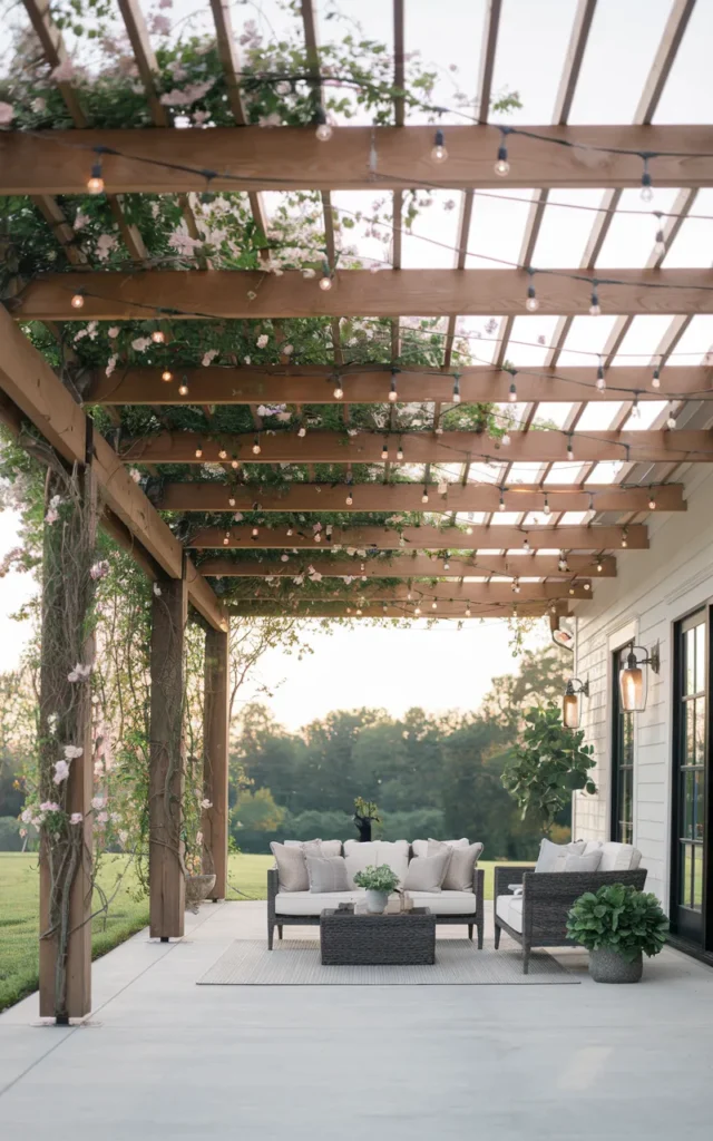 Install a Large Pergola for Shade