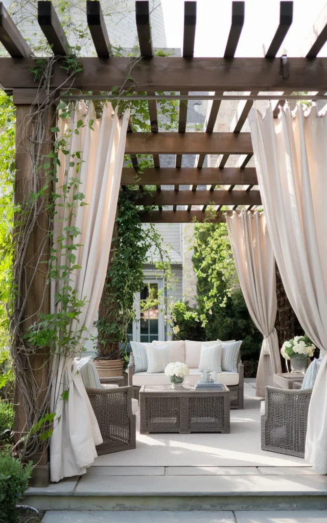 Install a Pergola for Shade and Structure