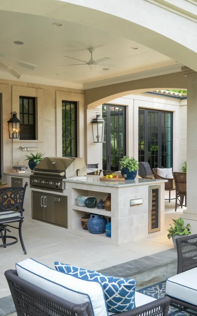 Introduce an Outdoor Kitchen Station