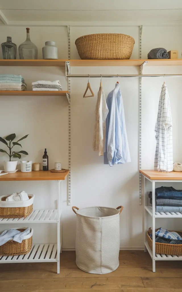 Keep Only Laundry Essentials in the Room