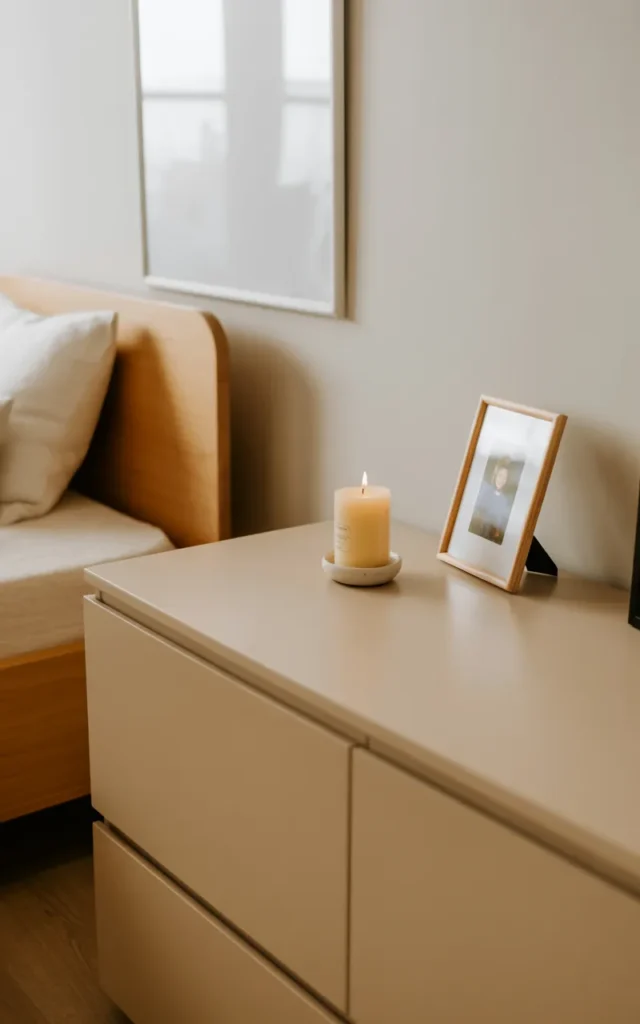 Keep open surfaces intentionally minimal