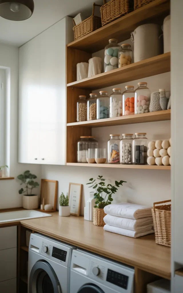 Store Supplies in Clear Containers
