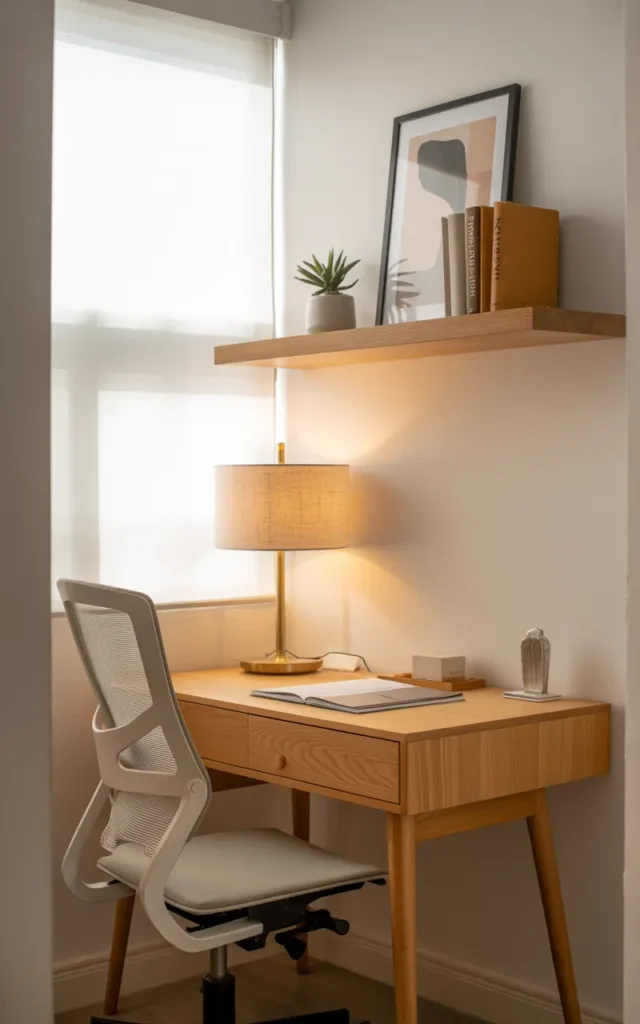 Turn an Empty Corner Into a Dedicated Workspace