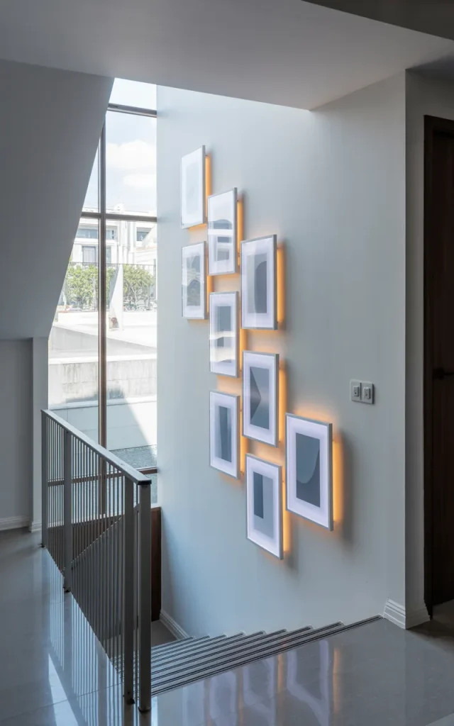 Add Floating LED Art Frames