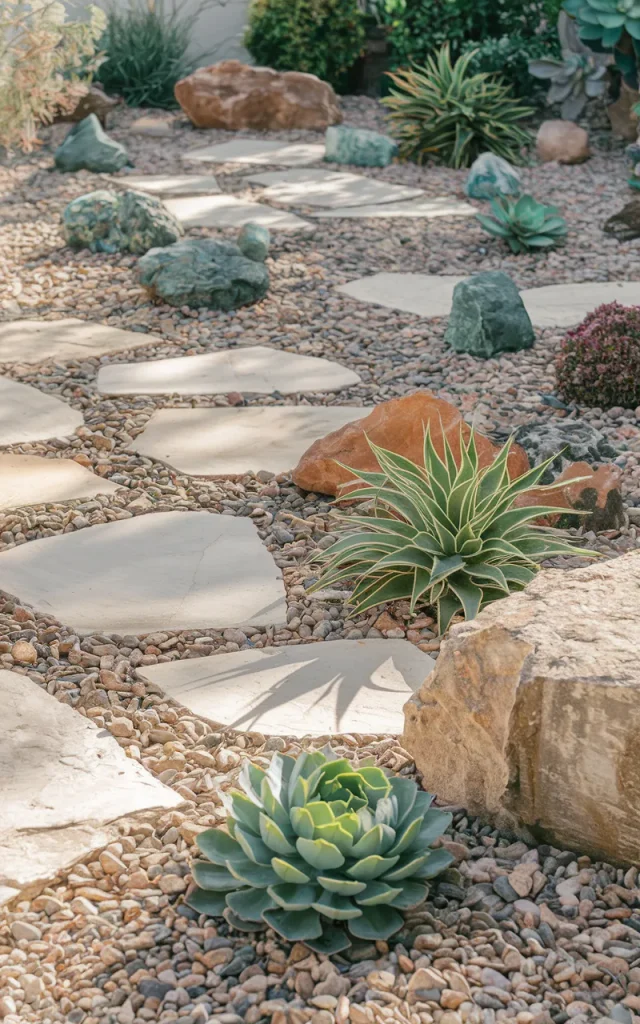 Add a Backyard Rock Garden With Sculptural Plants