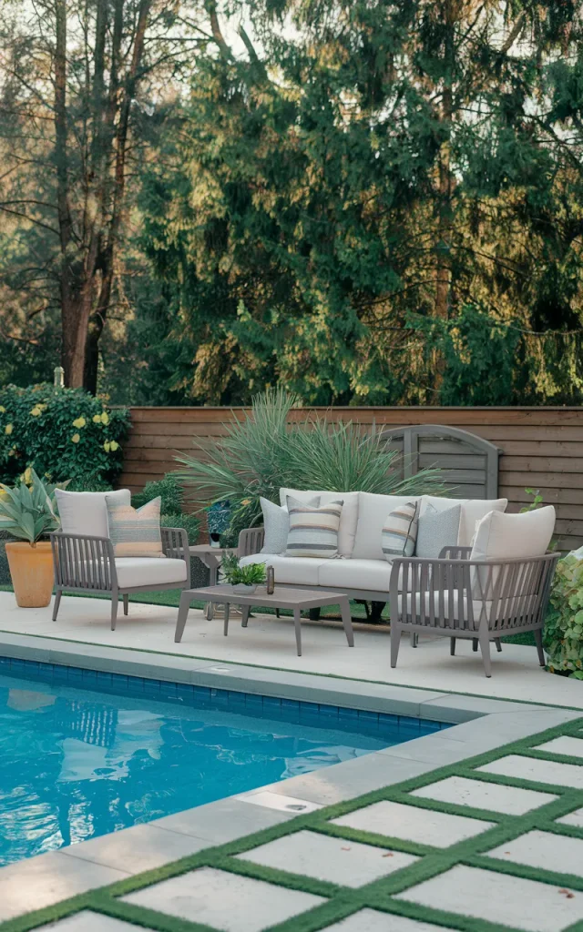 Add a Comfortable Poolside Lounge