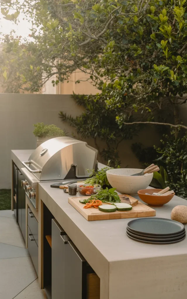 Add a Dedicated Outdoor Prep Counter