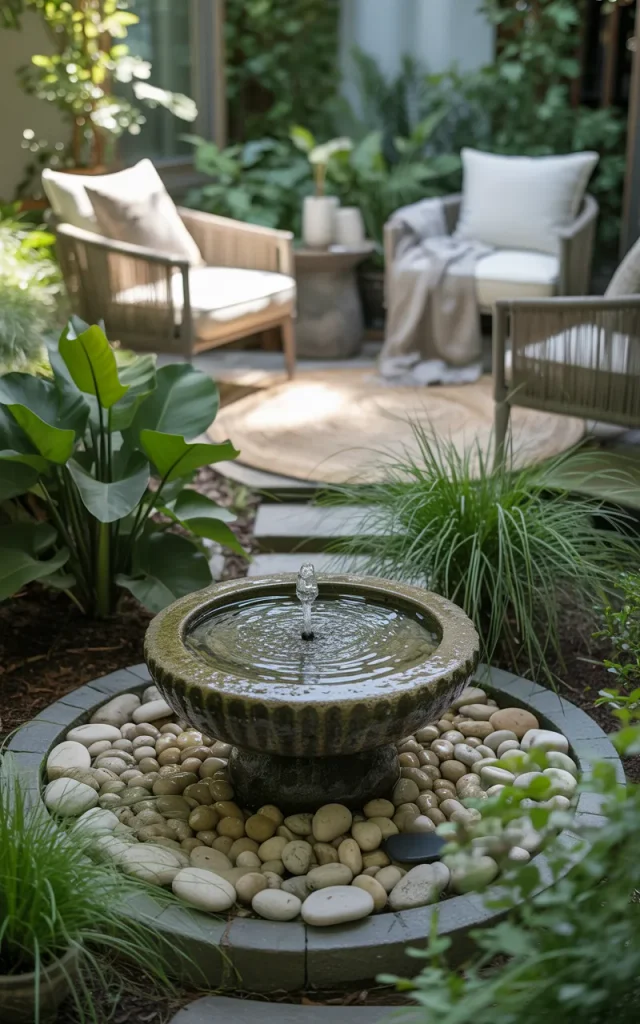 Add a Relaxing Backyard Water Feature
