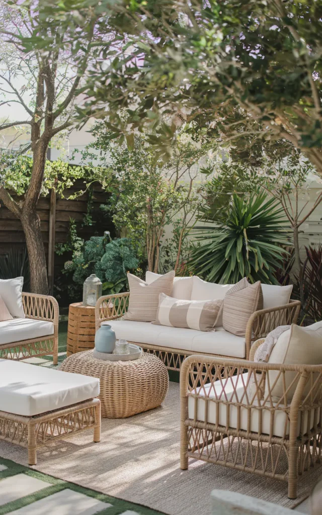 Add a Woven Outdoor Seating Set
