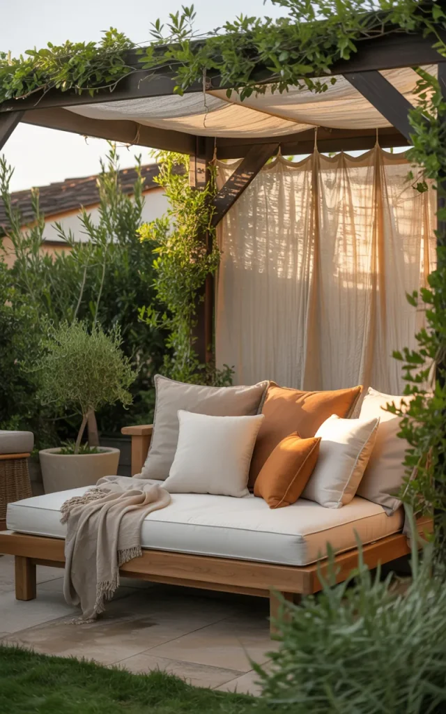 Add an Outdoor Daybed for Lounging