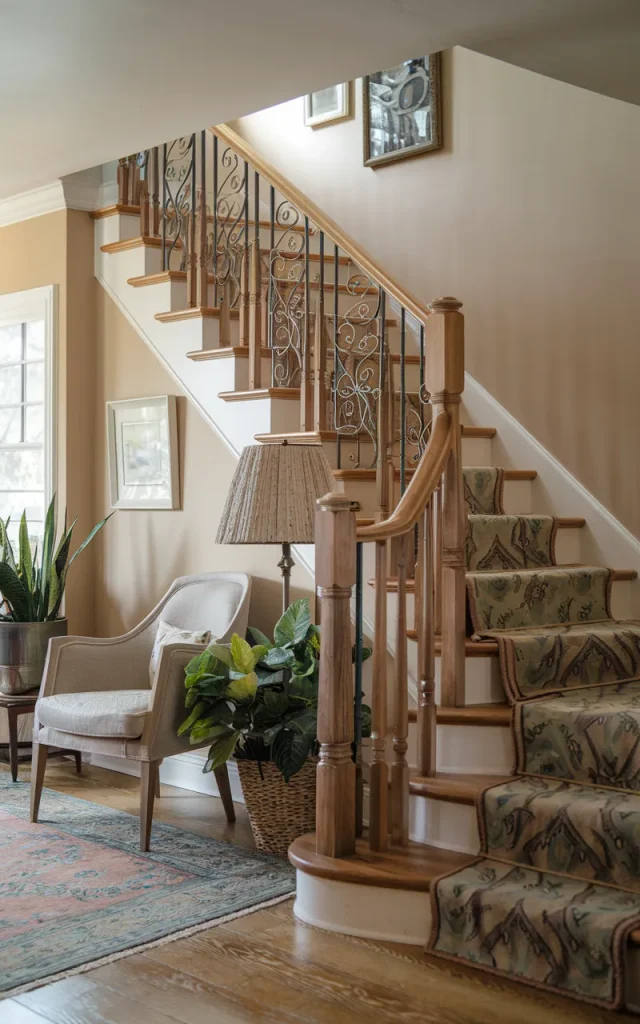 Add floral wrought iron motifs for a romantic vibe 