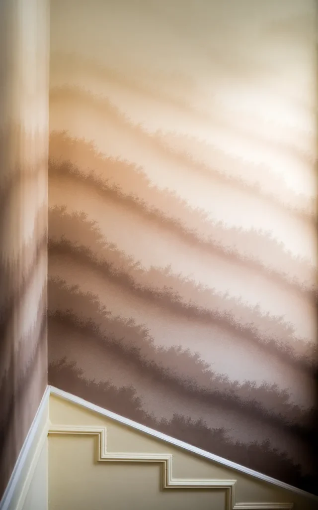 Add ombré wallpaper that fades upward