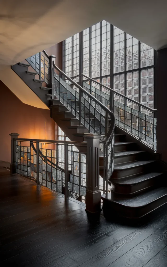 Add smoked glass panels for a luxe modern edge