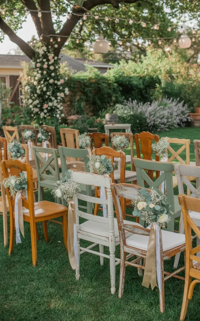 Arrange Mismatched Vintage Seating