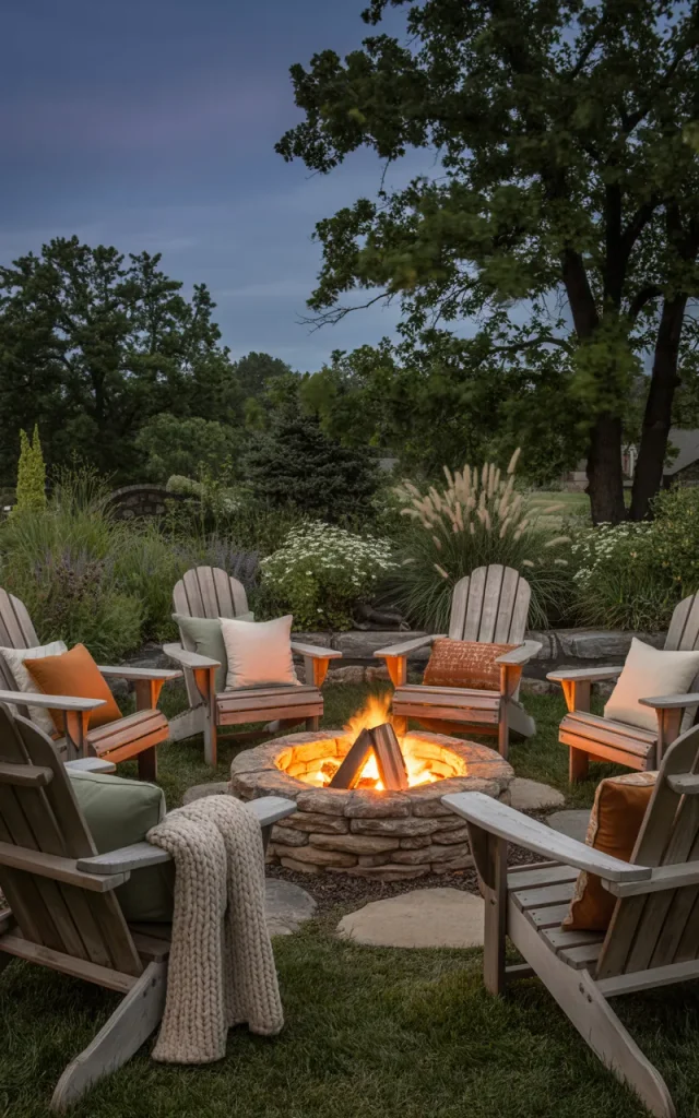 Build a Rustic Outdoor Fire Pit