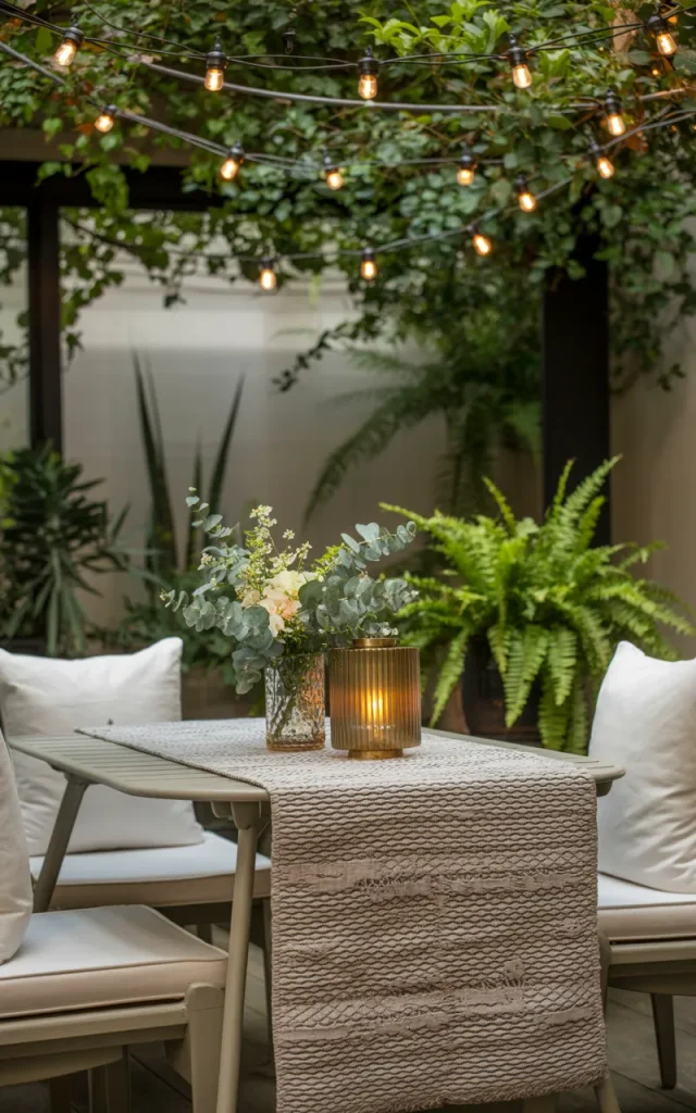 Build a Simple Backyard Dining Nook