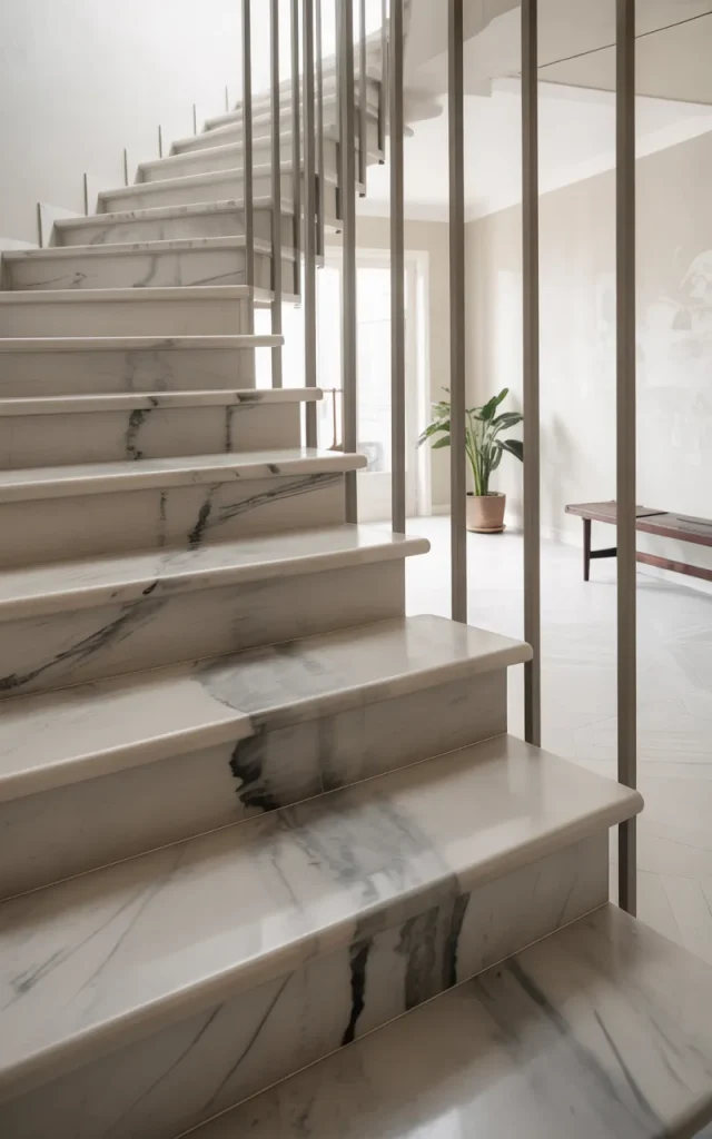 Choose Honed Marble for a Softer Finish