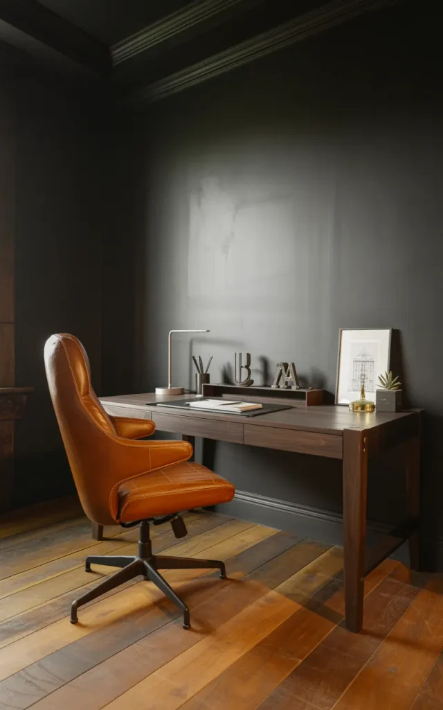 Choose a leather office chair.