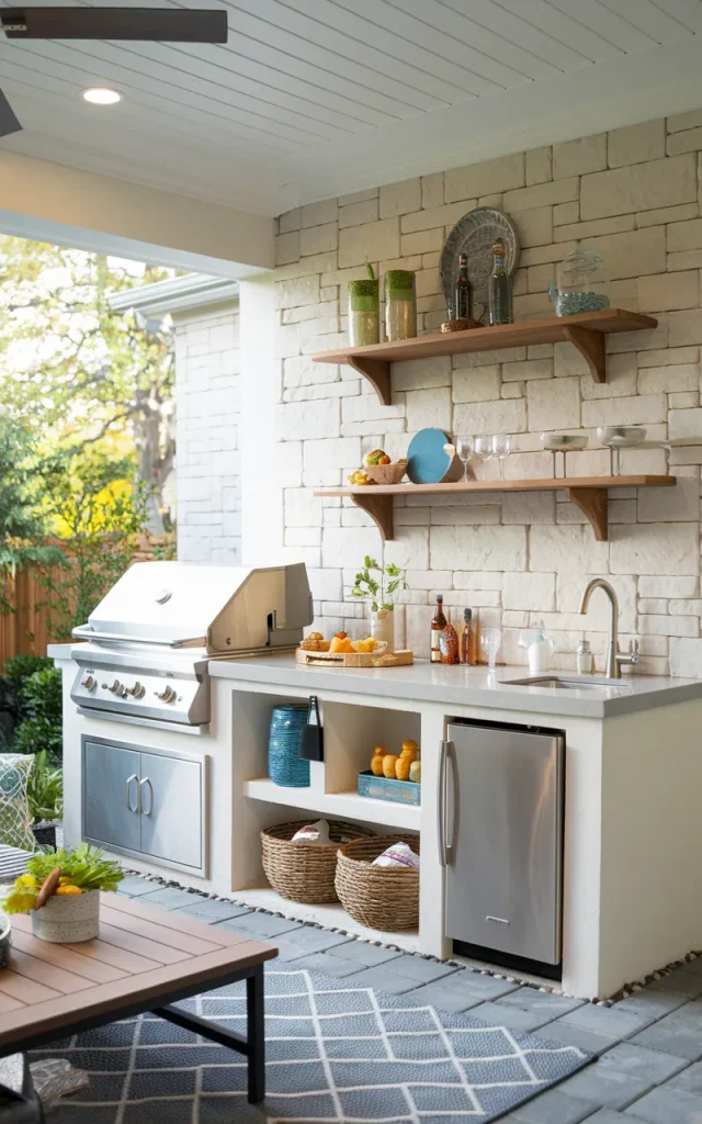 Combine a Grill With a Beverage Station