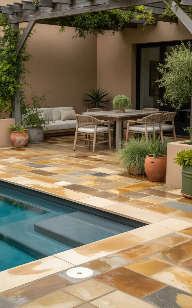 Connect the Pool to a Patio