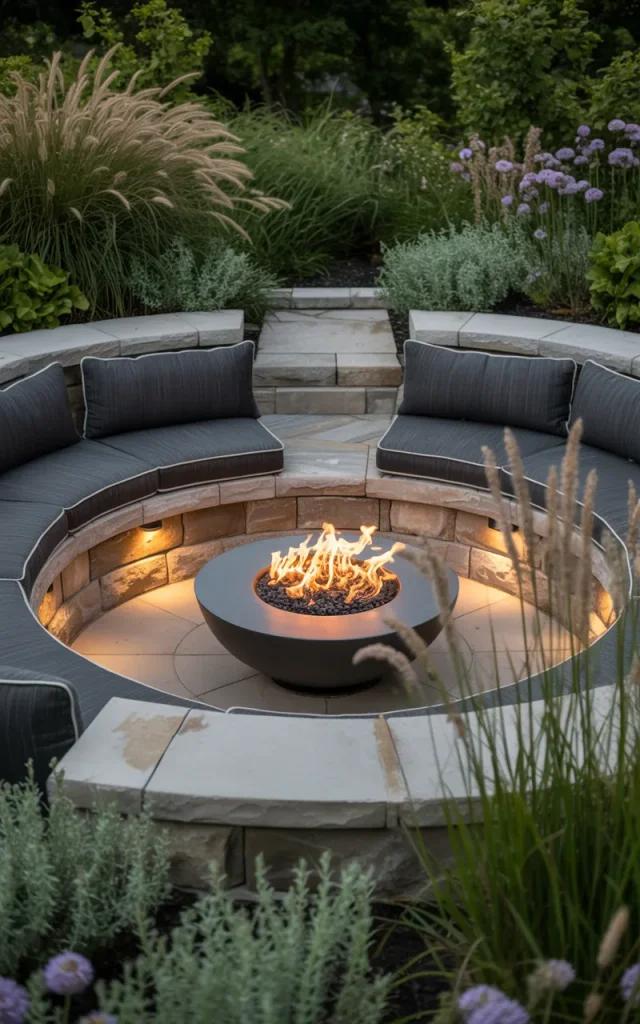 Construct a Sunken Conversation Pit