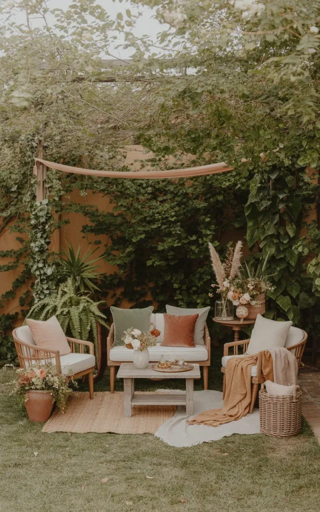 Create a Backyard Lounge Area