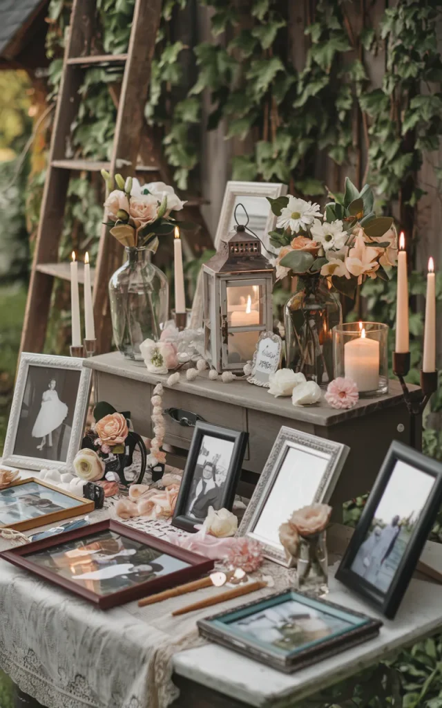 Create a Memory Table With Family Photos