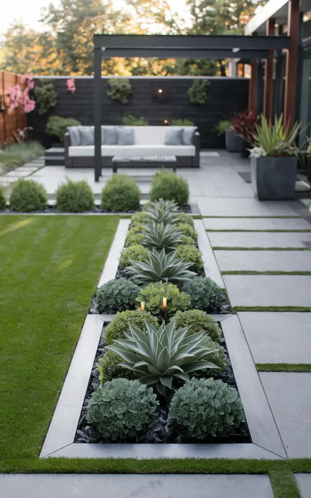 Create a Modern Backyard With Clean Planting Lines