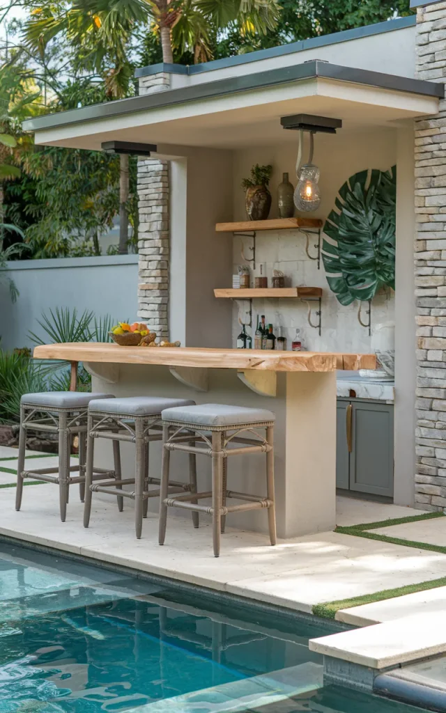 Create a Poolside Bar