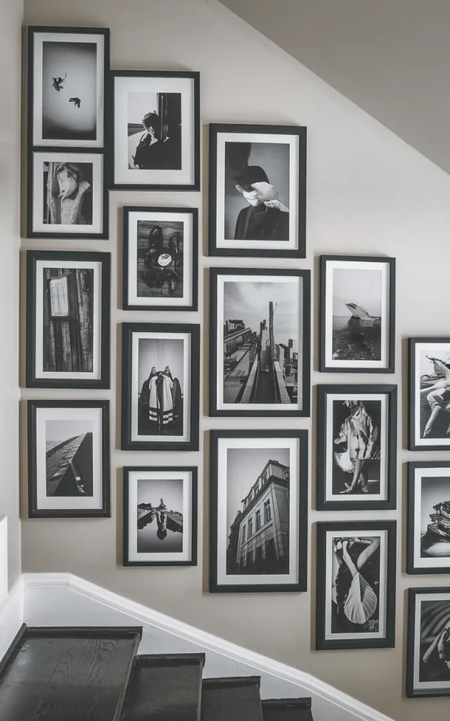 Design a Black-and-White Photo Feature Wall