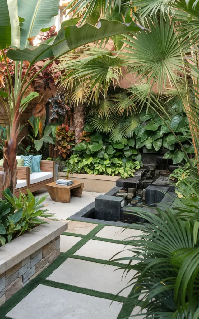 Design a Lush Tropical-Style Backyard