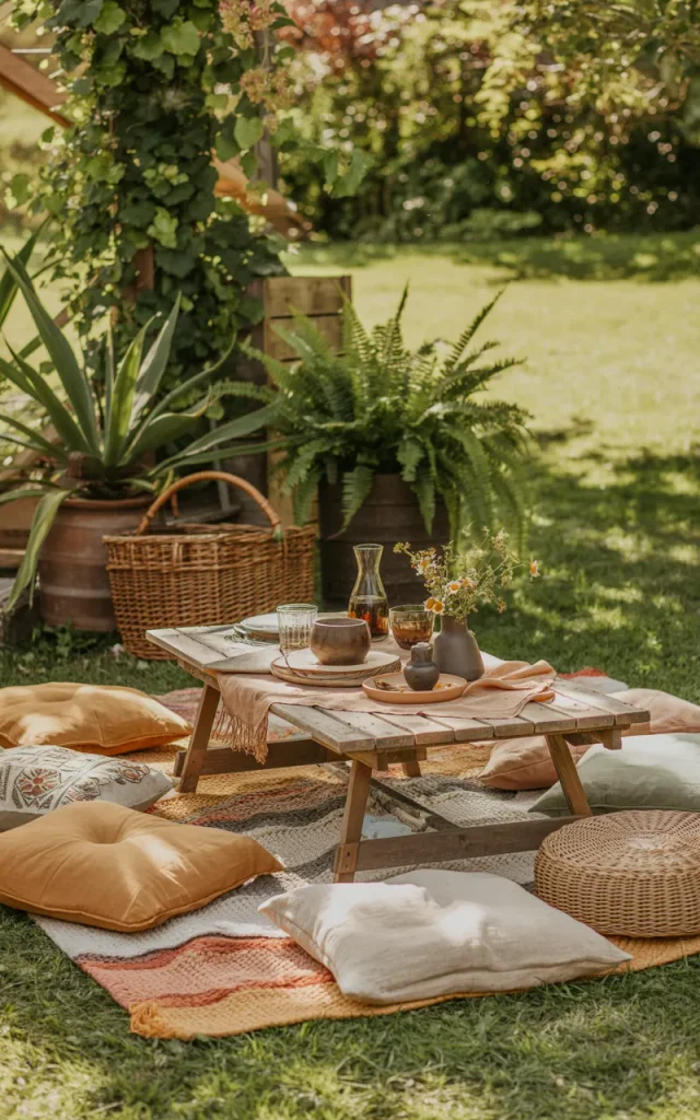 Design a Relaxed Backyard Picnic Zone