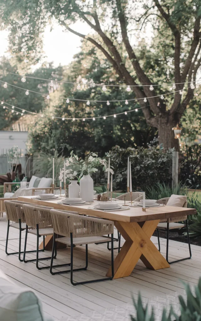 Design an Outdoor Dining Area