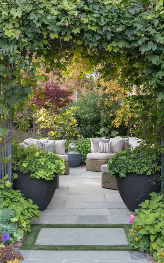 Frame the Patio With Lush Planting
