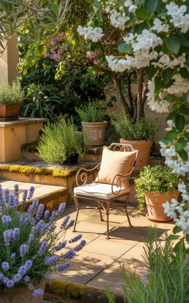 Grow Fragrant Plants Near the Seating Area