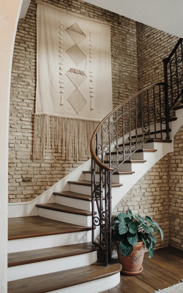 Hang a Large Tapestry for Soft Texture