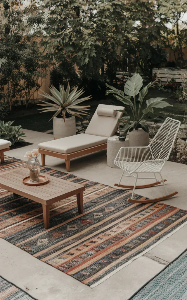 Incorporate Outdoor Rugs