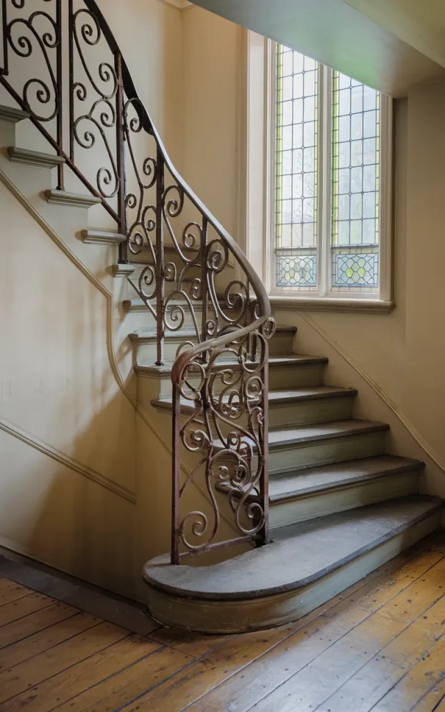 Incorporate vintage-inspired ironwork for timeless appeal