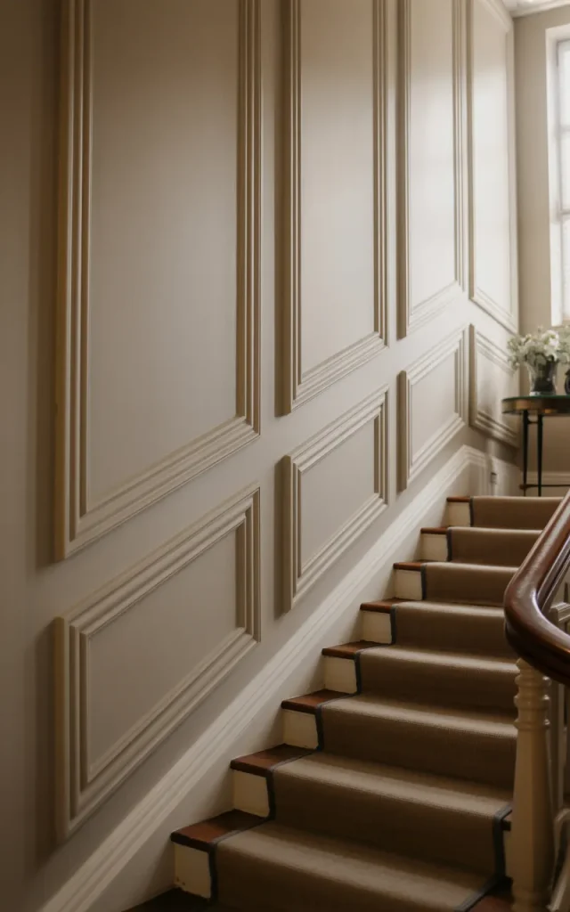 Install Framed Architectural Molding